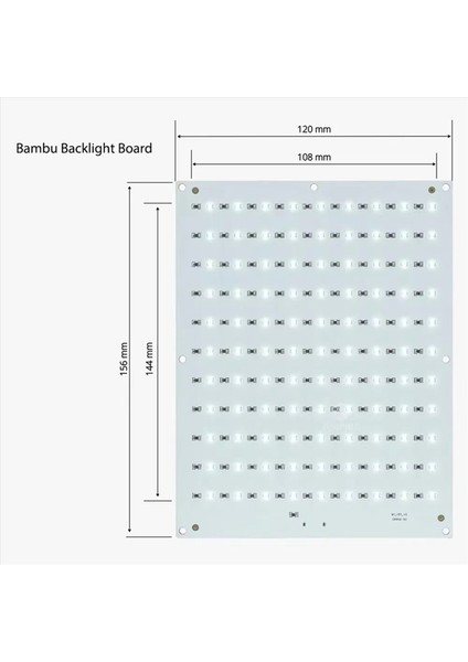 5x Bambu 3D Yazıcı Cmyk Litofan LED Arka Işık Kurulu Kiti USB C Dıy Litofan Fotoğraf Modeli (Yurt Dışından) indirimleri