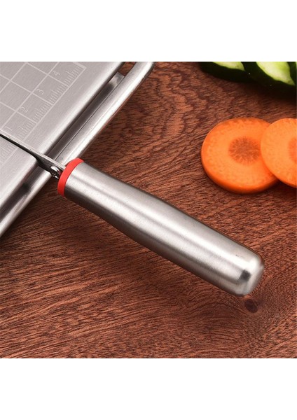 Paslanmaz Çelik Çok Amaçlı Ölçekli Dilimleyici Peynir Dilimleyici Ev Pişirme Aleti Peynir, Tereyağı, Sosis Için Uygun (Yurt Dışından) modelleri