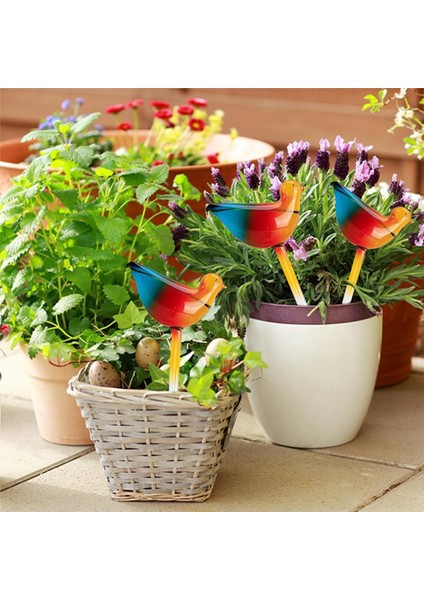 4x Kuş Şekli Bitki Kendinden Sulama Küreleri Cam Su Ampulleri Kapalı Bitkiler Için Otomatik Kendinden Sulama Ekici Ekleme (Yurt Dışından) indirimleri