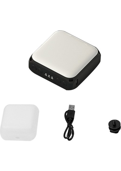 Tam Renkli Rgb LED Video Işığı 2500K-8500K Manyetik Cep Dolgu Işığı Telefon Dslr Kamera Için Soğuk Ayakkabı ile Vlog Canlı A (Yurt Dışından)