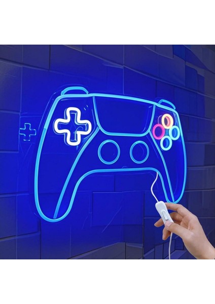 Gamer Duvar Dekoru Için Oyun Neon Işareti - Ayarlanabilir Parlaklık USB Powered Ayar LED Işık Işaretleri, Çocuk Için Oda Dekoru (Yurt Dışından) modelleri