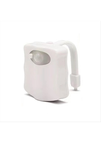 Mini Insan Kızılötesi Sensör Işığı LED Gece Işık Çubuğu Tuvalet 16 Renkli Banyo Renkli Hareket Gece Işığı (Yurt Dışından)