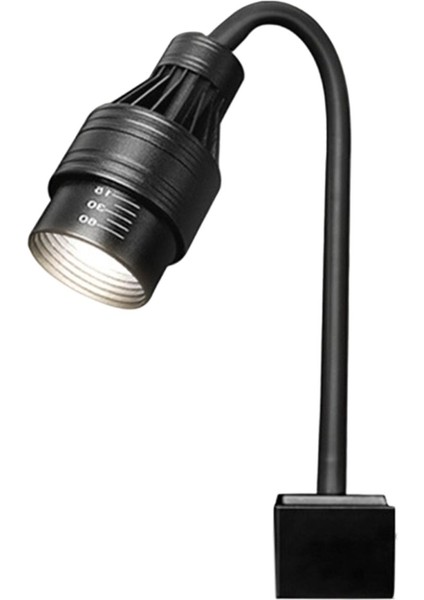 12W Akvaryum LED Işık Ayarlanabilir Odak Su Geçirmez Akvaryumlar Balık Tankları Spot Klipsli Süper Ince (Yurt Dışından)