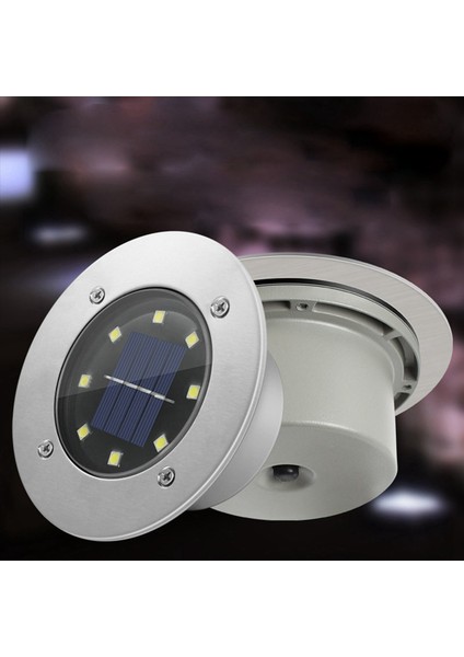 3x Güneş Enerjili Zemin Işıkları Açık Güneş Su Geçirmez LED Işık Bahçe Yard Adım ve Geçit Için Soğuk Beyaz LED Güneş Işıkları (Yurt Dışından) fırsatları