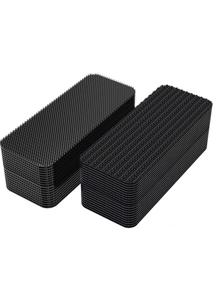 80 Adet Çift Taraflı Yüksek Yapışkanlı Sabitleme Çıkartmaları Halı Altlığı Gösterge Paneli Matı Sabit Ev Zemin Kaymaz Bant Çıkartma, C (Yurt Dışından)