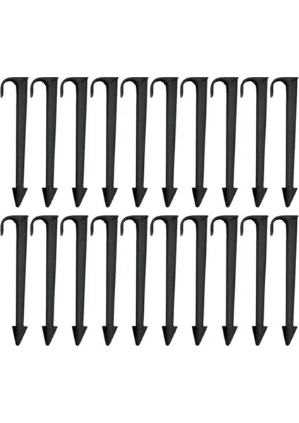 50 Adet Sabit Topraklama Çubuğu, Bahçe Sulama Hortumu Ankrajları, Sabit Kazık Boru Braketleri, Bahçe Boru Braketleri (Yurt Dışından)