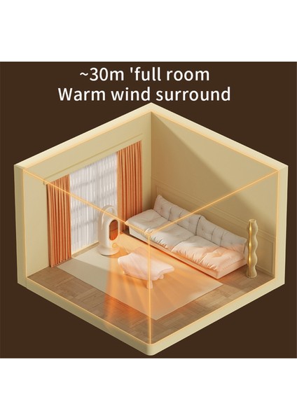 Iki Ayarlanabilir Termostatlı 1200W Taşınabilir Oda Isıtıcısı Ptc Seramik Isıtıcı Isıtıcı Fanlı Oda Elektrikli Isıtıcı Abd Fişi (Yurt Dışından) indirimleri