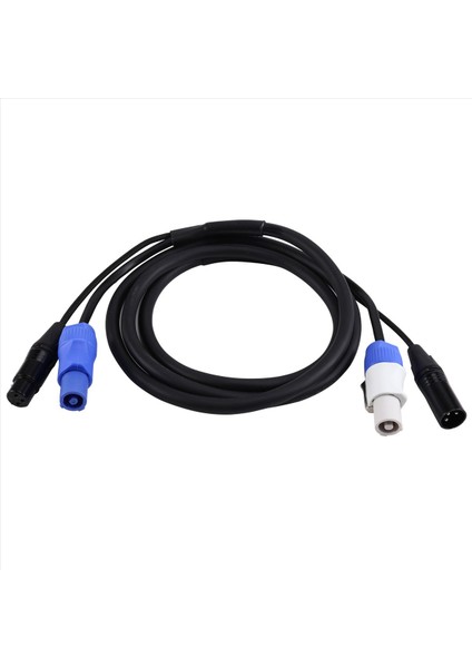 Esnek Powercon Combo Kablo 2 M Xlr DMX512 Güç Kombinasyon Kablosu 3 x 1 5mm Sahne Aydınlatma Hareketli Kafa Için (Yurt Dışından) fiyatları