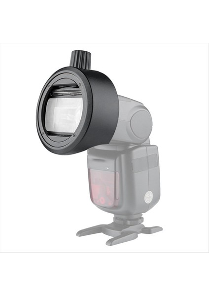 S-R2 Yuvarlak Kafa Aksesuarları Godox V860III AD200PROII TT685 Iı TT600S Canon 580EX Flash Mount Ak-R1 (Yurt Dışından) modelleri