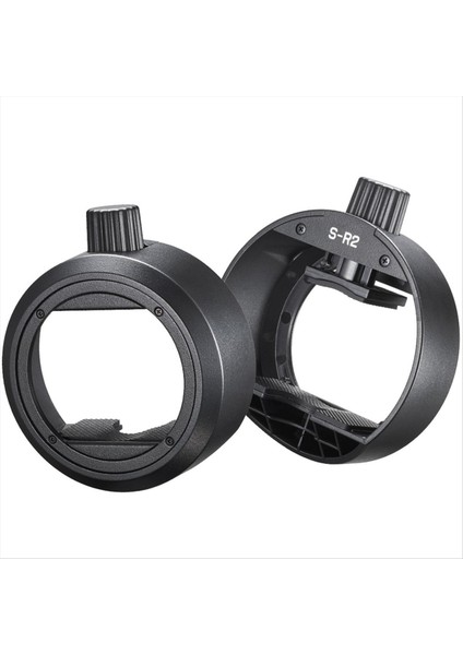 S-R2 Yuvarlak Kafa Aksesuarları Godox V860III AD200PROII TT685 Iı TT600S Canon 580EX Flash Mount Ak-R1 (Yurt Dışından) fırsatları