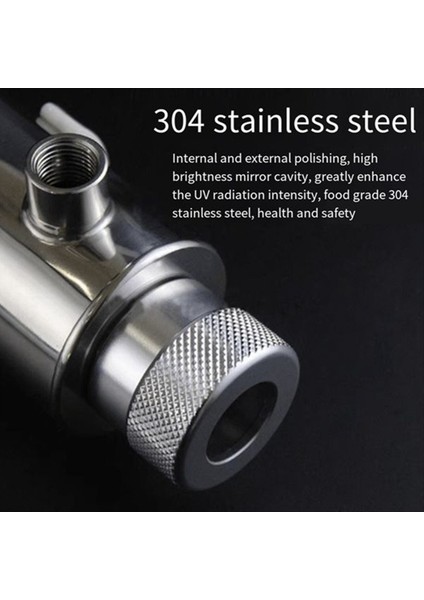 16W Paslanmaz Çelik Uv Su Sterilizatörü Ultraviyole Tüp Lamba Doğrudan Içme Dezenfeksiyon Akvaryum Balık Tankı Arıtma(Ab) (Yurt Dışından) fiyatları