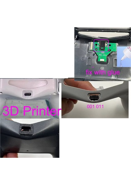 1 Adet Tip-C Qucik Cahrger Şarj Portu Soket Devre Ps4 Oyun Denetleyicisi Için 3D Yazıcı 011 (Yurt Dışından) indirimleri