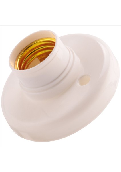 8x E27 Yuvarlak Plastik Taban Vidalı Ampul Lamba Soket Tutucu Beyaz (Yurt Dışından) fiyatları