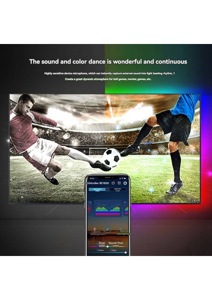 4x WS2812B LED Denetleyici Bluetooth App Kontrolü Müzik Denetleyicisi Için SK6812 WS2811 WS2812 LED Piksel Işık Şeridi USB 5 V (Yurt Dışından) fırsatları