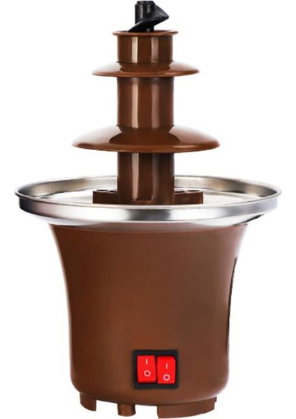 Ev Yapımı Çikolata Çeşmesi Otomatik Eriyen Sıcak Tencere Eritme Makinesi Isıtmalı Eritme Kulesi ile Ev Yapımı Çikolata Abd Fişi (Yurt Dışından)