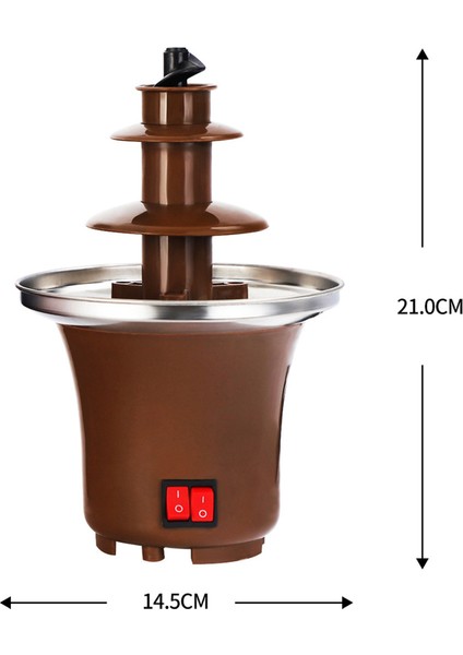 Ev Yapımı Çikolata Çeşmesi Otomatik Eriyen Sıcak Tencere Eritme Makinesi Isıtmalı Eritme Kulesi ile Ev Yapımı Çikolata Abd Fişi (Yurt Dışından) modelleri