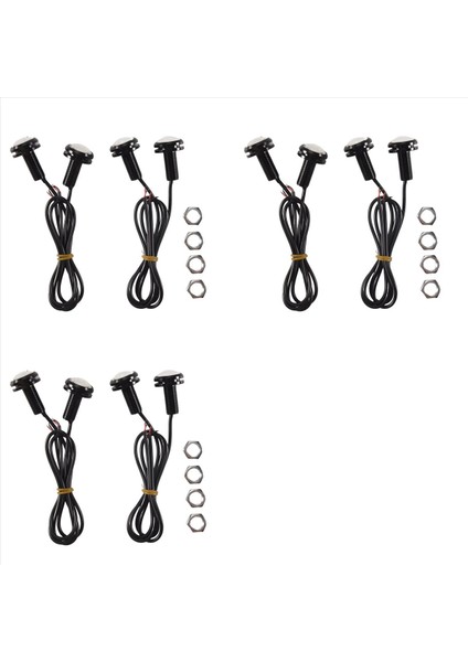 12X Dalgıç LED Tekne Işık IP68 Su Geçirmez Sualtı Deniz Rıhtım Balıkçılık Gece Lambası 12 V (Beyaz Işık) (Yurt Dışından)