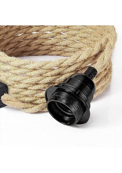 3x Retro Halat Avize Kablosu Masa Lambası Aksesuarları Kordon Anahtarı Fişi (Ampul Olmadan) Ab Tak (Yurt Dışından) indirimleri