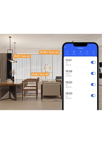 Alexa Google Home 3&#39 Lü Tuya Wifi Işık Anahtarı Uygulaması Uzaktan Kumandası (Yurt Dışından) indirimleri