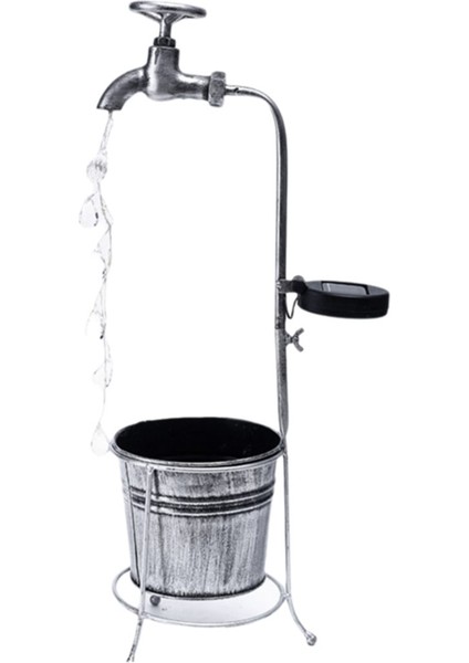 2x Güneş Enerjili Su Musluk Işıkları Su Geçirmez LED Ekici Lamba Veranda Yolu Geçit Çim Bahçe Için (Yurt Dışından) fiyatları