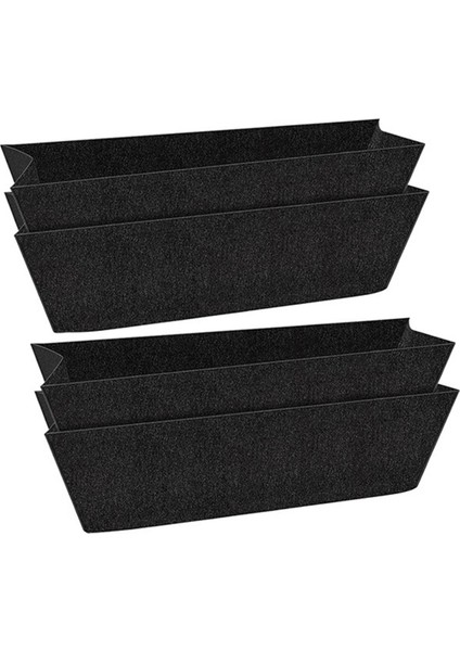 Saksılar Için 4 Adet 24 Inçlik Keçe Yedek Hindistan Cevizi Astarı, Asılı Sepetler Için Kumaş Astarlar, Dikdörtgen Dikim Kabı (Yurt Dışından) fiyatları