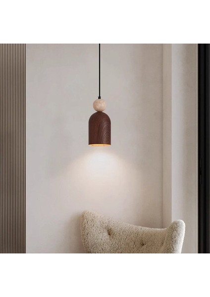 Basit Yatak Odası Başucu Avize Çin Retro Tarzı Traverten Giriş Kolye Işıkları Yatak Odası ve Giriş Için (Yurt Dışından) fiyatları