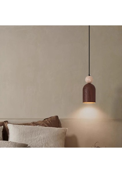 Basit Yatak Odası Başucu Avize Çin Retro Tarzı Traverten Giriş Kolye Işıkları Yatak Odası ve Giriş Için (Yurt Dışından) indirimleri