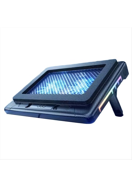 V22 Dizüstü Soğutucusu USB Şarj Rgb Işık 13 3-17 3 Inç Oyun Dizüstü Dizüstü Bilgisayarlar 7 Liği Ayarlanabilir Dizüstü Soğutma (Yurt Dışından)