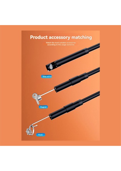 Type-C Endoskop Otg 7 0mm Borescope Muayene Kamerası IP67 Su Geçirmez Android Için 6 LED Işık ile Araba Motorunu Kontrol Edin (Yurt Dışından) fırsatları