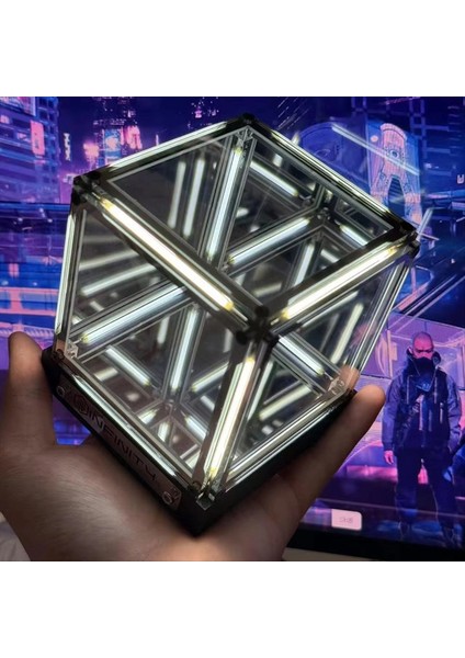 Elektrikli Oyun Atmosferi Lambası Dört Boyutlu Uzay El Masaüstü Bilim Tüketicileri Için Creat Abyss Süsleme C (Yurt Dışından) modelleri