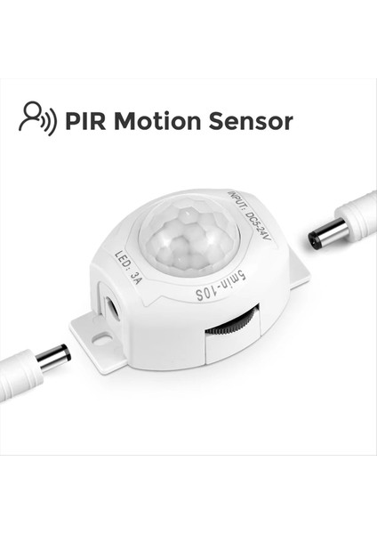 Ayarlanabilir Zamanlayıcı Akıllı Pır Hareket Sensörü Işık Anahtarı Otomatik Hareket Dedektörü DC5-24V Mutfak Için Uygun (Yurt Dışından) fiyatları