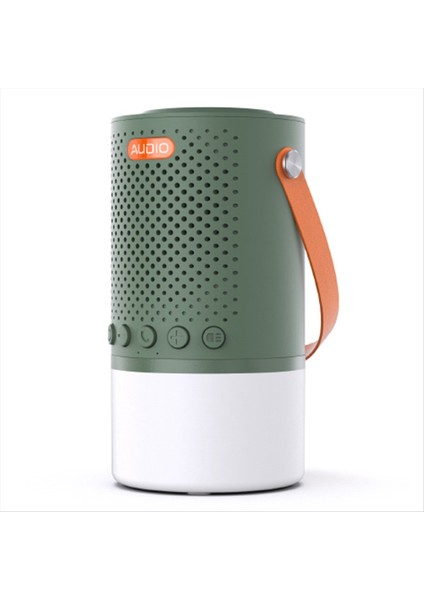 Kompakt ve Taşınabilir Bluetooth Tf Kart Aux Oynatma 5000MAH Işıklı IP66 Şarj Fonksiyonlu Bluetooth Hoparlör (Yurt Dışından)