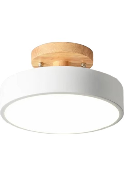 Giriş Koridor Tavan Lambaları Balkon Ahşap Yuvarlak Vestiyer Yemek Odası Çalışma Yatak Odası Işık Banyo Endüstriyel Aydınlatma (Yurt Dışından)