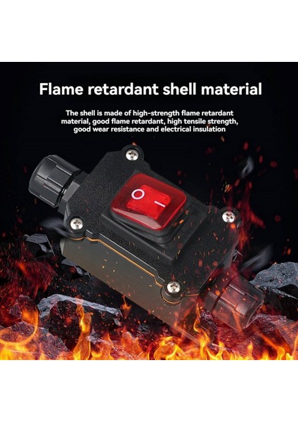 2x IP68 Su Geçirmez Tekne Rocker Anahtarı 12-24V 30A LED Işık Güç Düğmesi ile Su Geçirmez Anahtar Açma/kapama (Yurt Dışından) indirimleri