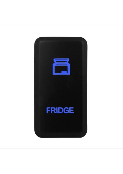 Araba Basmalı Düğme Mavi LED Toyota Tacoma Fj Landcruiser 4runner Highlander Hilux Prado LED Kapalı Düğmesi B (Yurt Dışından)