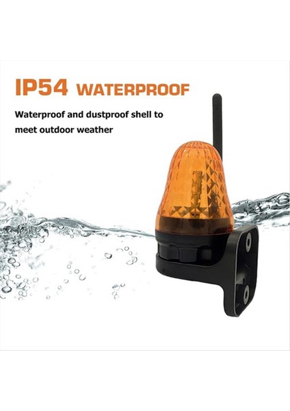 2pcs LED Uyarı Beacon Işığı AC12-265V Otomatik Kapılar Için Evrensel Alarm Sinyal Lambası Garaj Kapısı Haddeleme Deklanşı (Yurt Dışından) modelleri