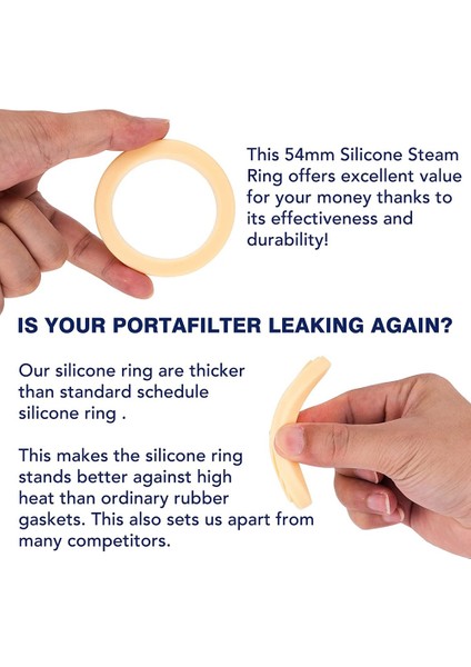 54MM Silikon Buhar Halkası, Breville Espresso Makinesi Için Grup Başlığı Conta Contası, Breville/sage Için Grup Başlığı Conta Contası (Yurt Dışından) fırsatları