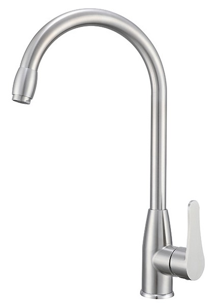 Mutfak Evye Musluğu, 304 Paslanmaz Çelik, Sıcak ve Soğuk, Döndürülebilir, Iki Su Giriş Borusu ile Birlikte Gelir (Yurt Dışından) modelleri