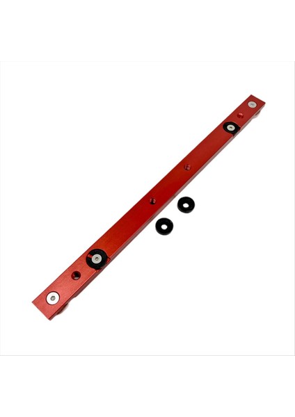 300MM Ağaç Işleme Alüminyum Alaşım Miter Tray T-Track T-Slot Masa Tesliyeyeci Çocuk Miter Koda Dıy Aracı Kırmızı (Yurt Dışından)