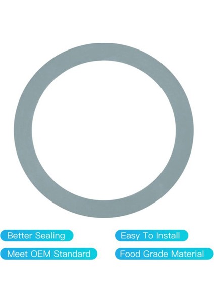 4 Adet Blender Sızdırmazlık Halkası Contaları O-Ring Conta Contası O-Conta Silikon Oster ve Osterizer Blender Için Oster 4961 (Yurt Dışından) modelleri