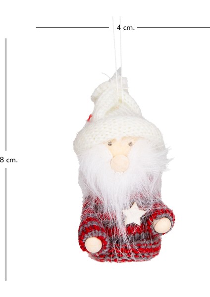 Yılbaşı Süsü, Figürler, Kutuda - 4'lü Paket