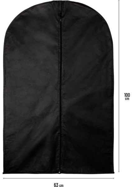10'lu Takım Elbise Kılıfı, Kıyafet, Elbise Koruma Taşıma Kılıfı, Gamboç Siyah Elbise Hurcu fırsatları