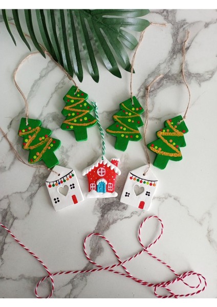 Yılbaşı Süsleri, Çam Ağacı ve Duvar Dekorları, Renkli ve Şık Tasarım fırsatları