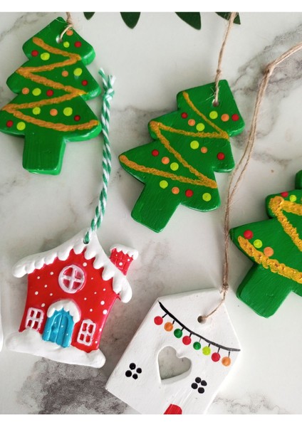 Yılbaşı Süsleri, Çam Ağacı ve Duvar Dekorları, Renkli ve Şık Tasarım indirimleri