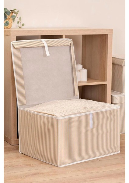 4 Adet Kapaklı Kutu Hurç 50X40X30 cm Large modelleri