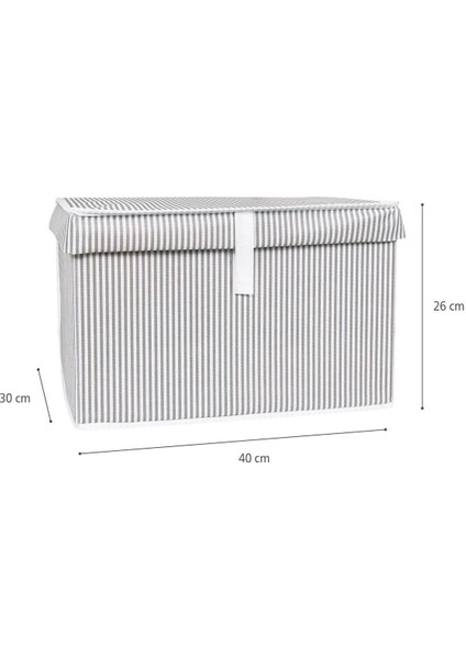 2 Adet Kapaklı Mini Kutu Hurç 40X30X26 cm fiyatları