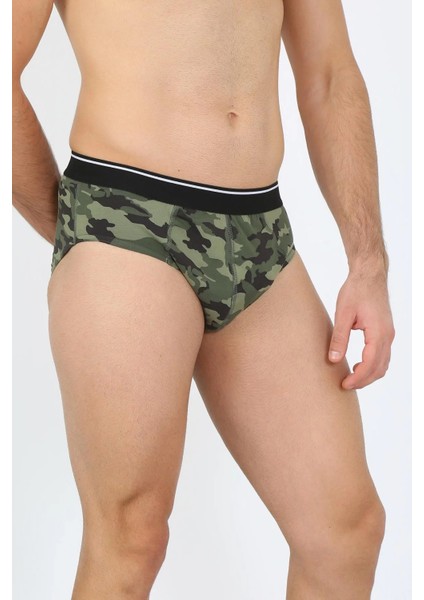 Erkek Pamuk 3lü Desenli Likralı Slip fiyatları