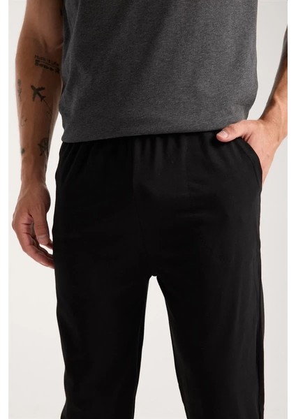 Erkek Antrasit Düğmeli Yaka Kısa Kol Pijama Takımı fırsatları