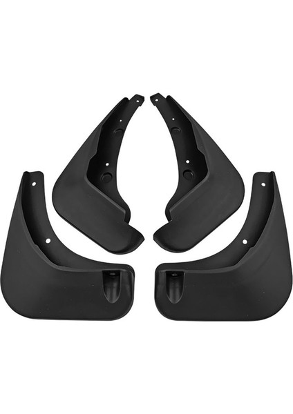 4pcs Mazda 2 Saloon 2007-2012 Çamurluk Çamur Fleps Guard Splash Flep Mudguard Aksesuarları (Yurt Dışından)