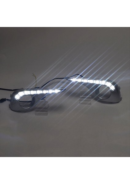 Araba Gündüz Koşu Işıkları Toyota Highlander 2012-2013 Için Sis Işık Delikleri ile Su Geçirmez Dönüş Sinyali Işıkları (Yurt Dışından) fiyatları